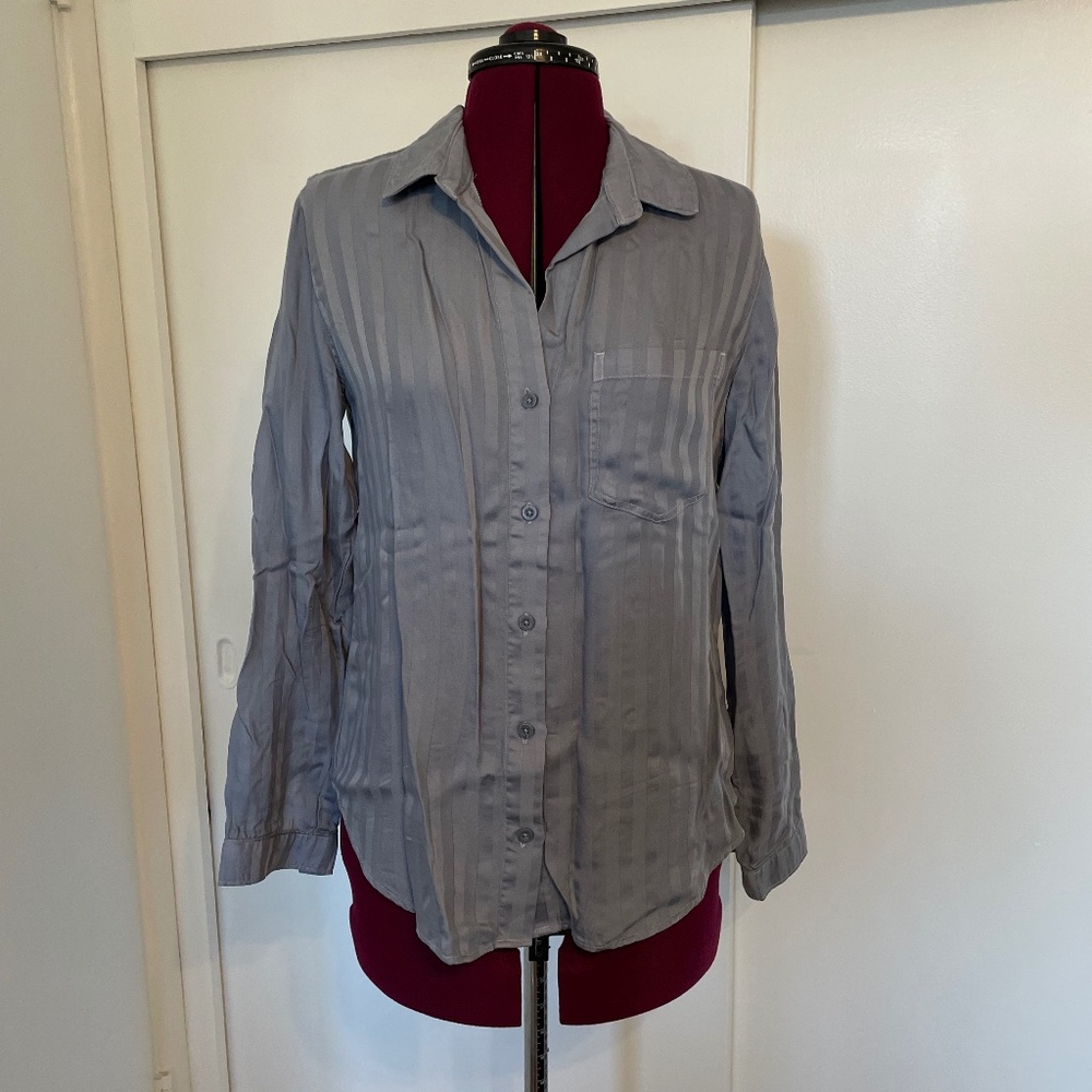 Cloth & Stone striped "pajama shirt"